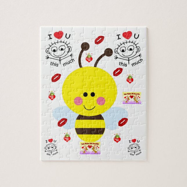 Bumblebee Jigsaw Puzzle (Vertikal)