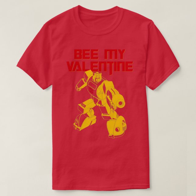 BUMBLEBEE MEIN VALENTINE T-Shirt (Design vorne)