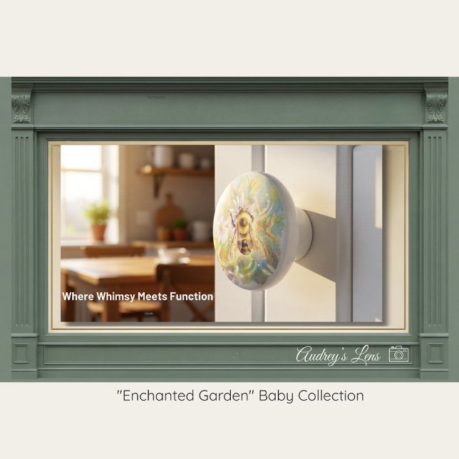 Bumblebee Nursery Knob | Nature Drawer Pull Keramikknauf (Von Creator hochgeladen)