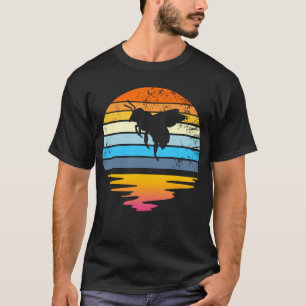 Bumblebee Retro Sunset Save The Bees Bee Keeper T-Shirt