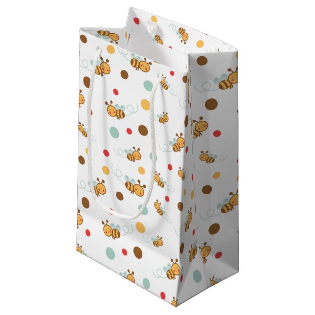 Bumblebegetasche Kleine Geschenktüte (Vorderseite Schrägansicht)
