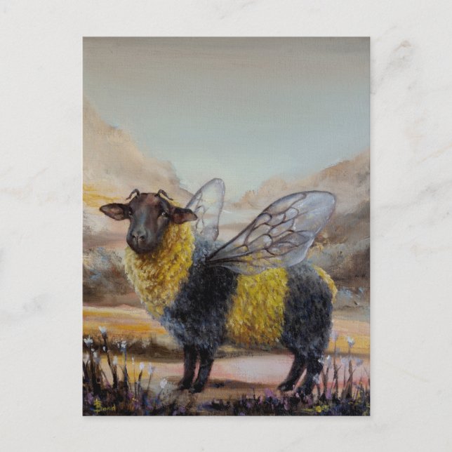 Bumblesheep Postkarte (Vorderseite)