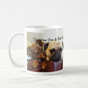 Bumblesnot Tasse: Was ist oben, Mops? Kaffeetasse