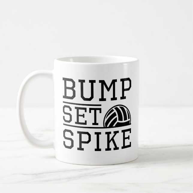 Bump Set Spike Kaffeetasse (Links)