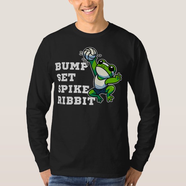 Bump, Set, Spike, Ribbit T-Shirt (Vorderseite)