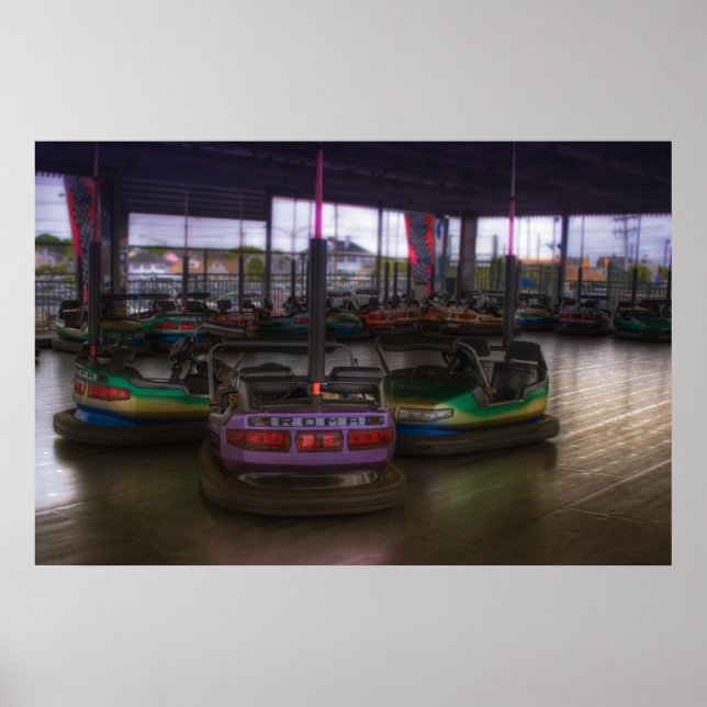 "Bumper Cars" Poster (Vorne)