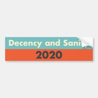 Bumper Sticker 2020