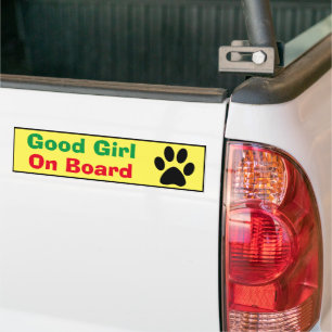 Bumper Sticker - Bonne Fille à bord