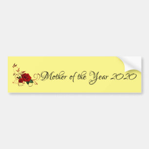 Bumper Sticker Mère de l'année 2020