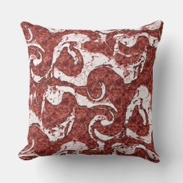 Bumpy felsigen Korallen und weiße Flecken Kissen