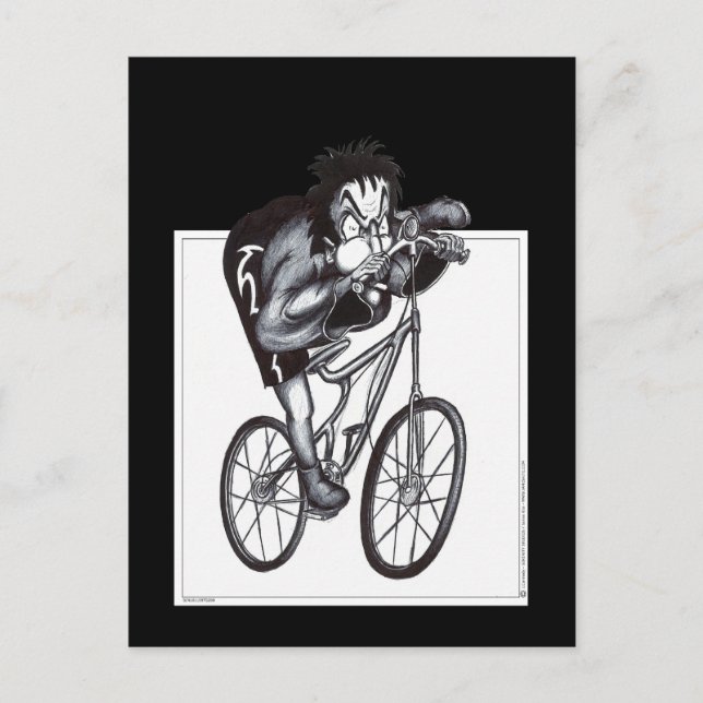 Bumpy Ride Postkarte (Vorderseite)