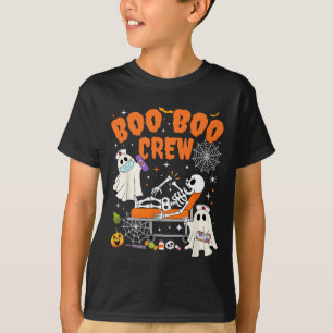 Bun Hair Skeleton Sewer Quilter Halloween Sew Wome T-Shirt