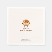Bun in the Oven süße Baby-Jungen-Shower-Einladung
