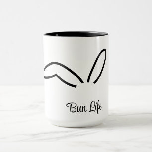 Bun Life Rabbit Spaß Tasse