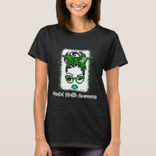 Bun Mental Health Awareness Ribbon Monat Mai 2022 T-Shirt