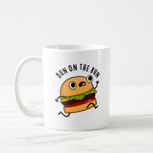 Bun on Run Funny Burger Pun Kaffeetasse