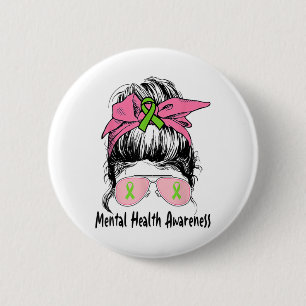 Bun Psychische Gesundheitsprobleme Mental Health A Button