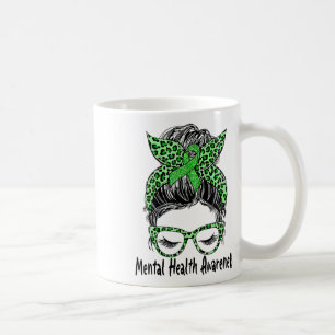 Bun Psychische Gesundheitsprobleme Mental Health A Kaffeetasse