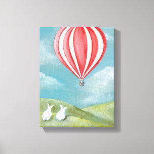 Bun Voyage Wrapped Canvas Leinwanddruck