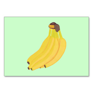 Bunch Bananes jaunes Lecture de cartes mémoires po