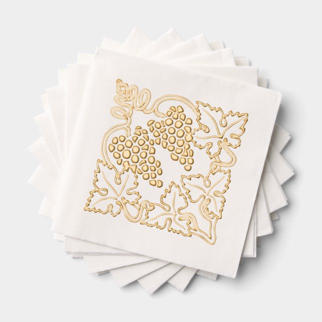 Bunch de raisins feuillus rustique (Insitu (empilé))