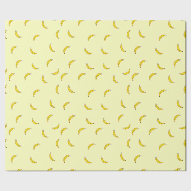 Bunch - O - Bananen-Umschlagpapier Geschenkpapier (Saum)