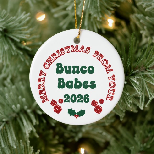 Bunco Babe Annual Ornament (Baum)