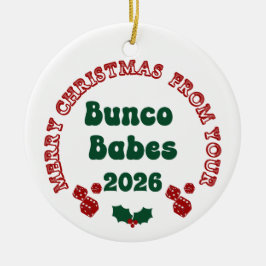 Bunco Babe Annual Ornament