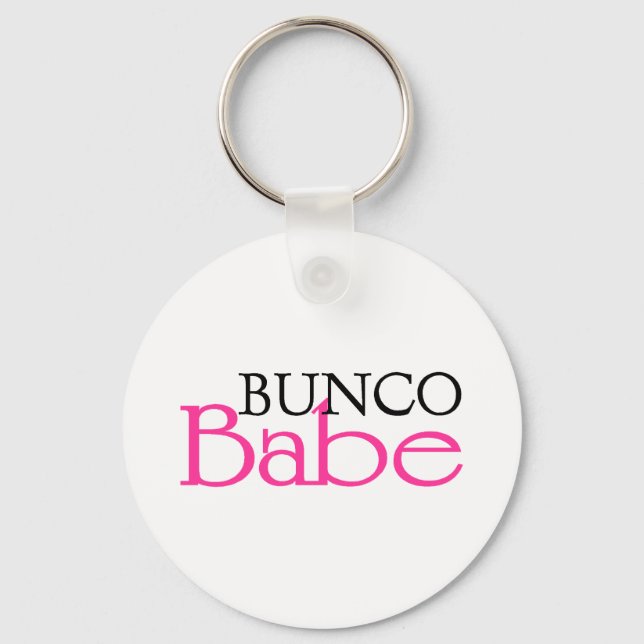 Bunco Babe Schlüsselanhänger (Vorderseite)