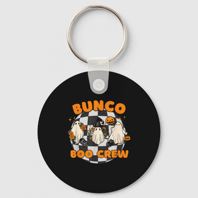 Bunco Boo Crew Bunco Halloween Dice  Schlüsselanhänger (Vorderseite)