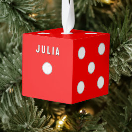 Bunco Christmas Collectible Würfelornament