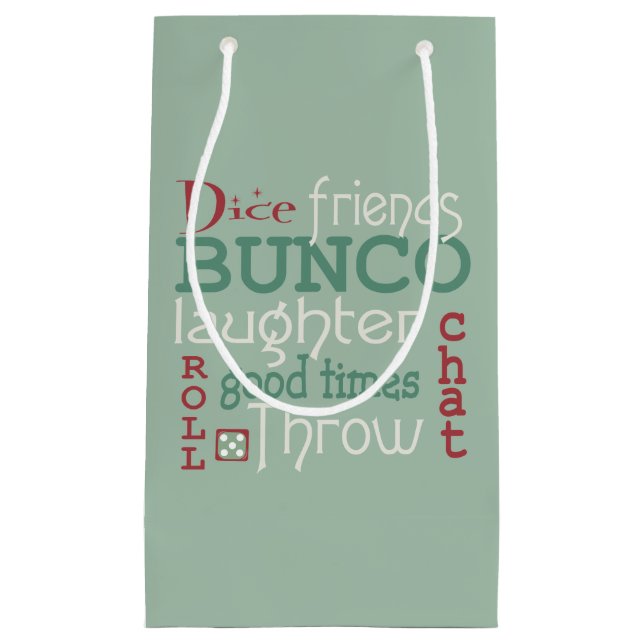 Bunco Christmas Holiday Geschenkbörse Kleine Geschenktüte (Vorderseite)