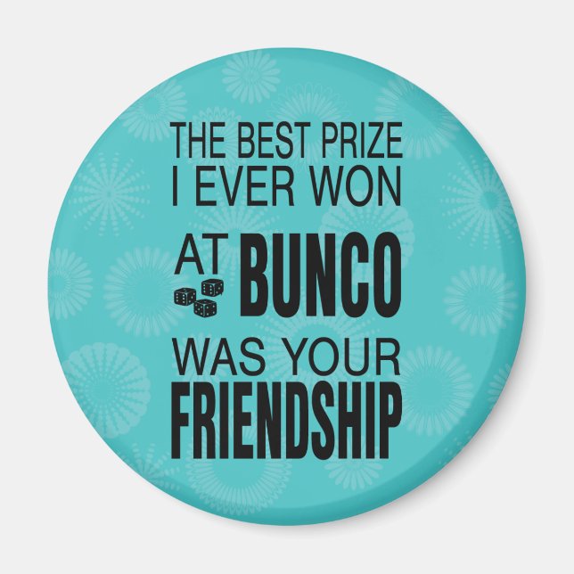 Bunco Dice Friendly Preis Magnet (Vorne)