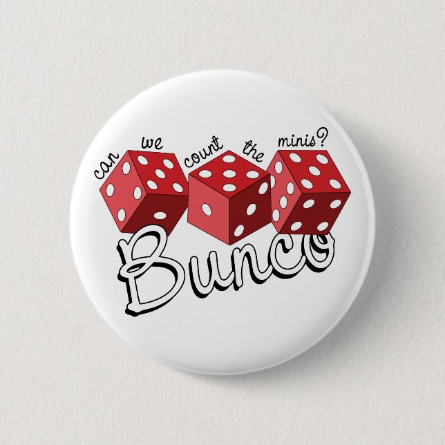 Bunco Dice Game Button (Vorderseite)