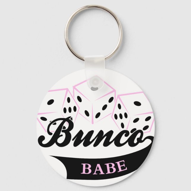 Bunco Dice Game Schlüsselanhänger (Vorderseite)