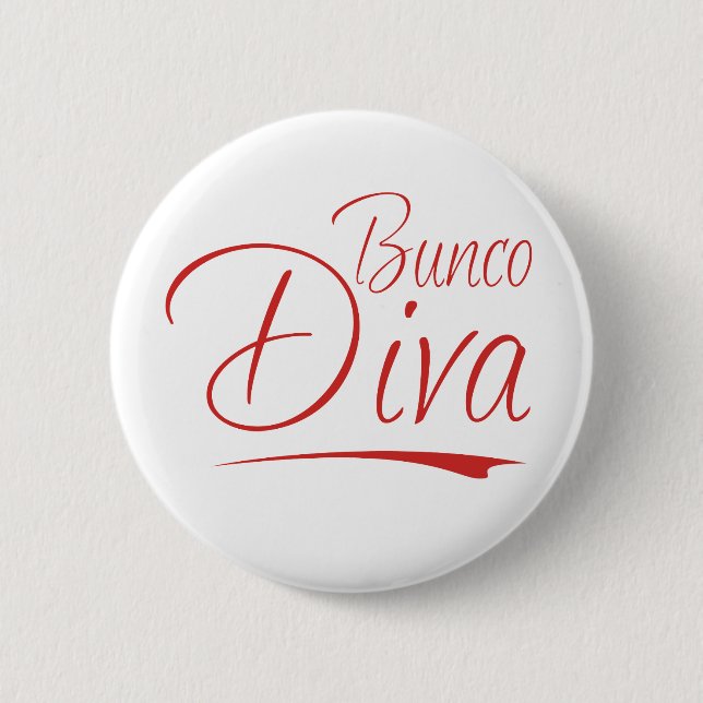 bunco Diva Button (Vorderseite)