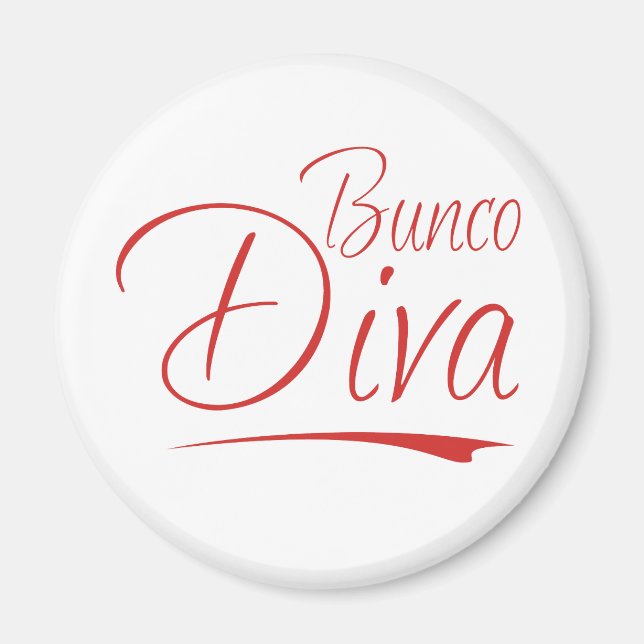 Bunco diva magnet (Vorne)