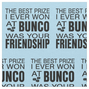 Bunco Freundschaft Würfel Blauer Neuheit Stoff