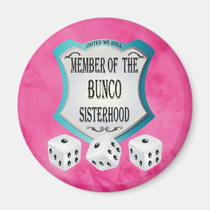 Bunco gehen das vereinigte Rosa - rollen wir die Magnet