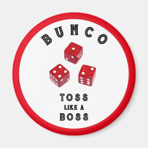 Bunco-Geschenkpreise-Button Magnet