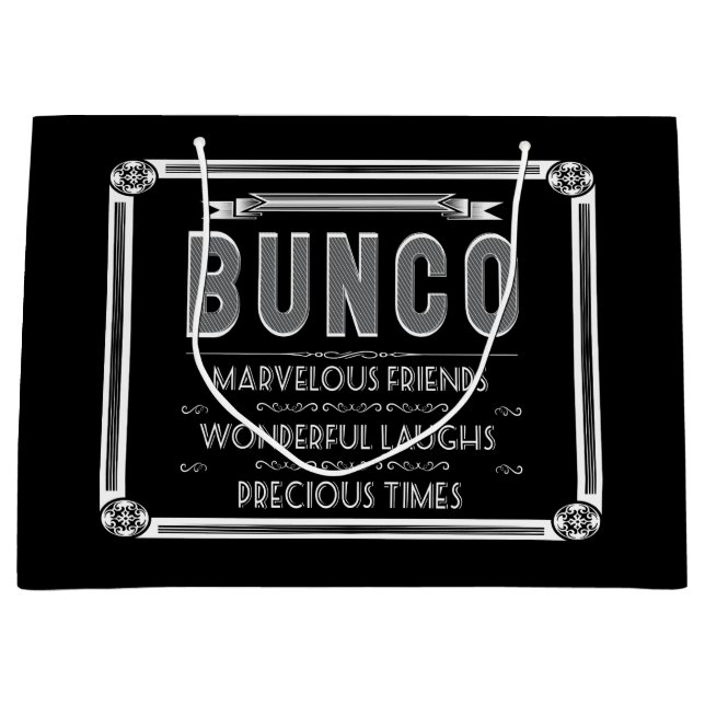 Bunco-Geschenktasche Große Geschenktüte (Vorderseite)
