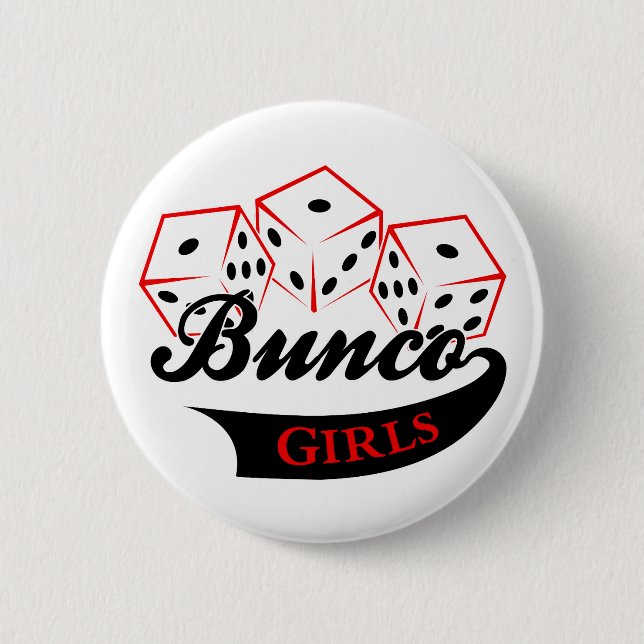 Bunco Girls Button (Vorderseite)