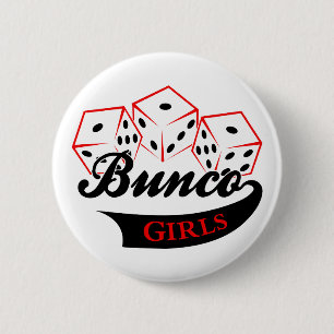 Bunco Girls Button