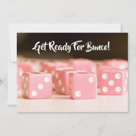 Bunco Girls Night Out Rosa Diät Einladung