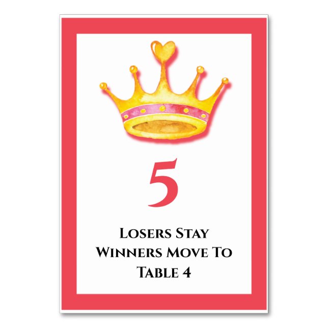 Bunco Gold Crown Table 5 sur 5 cartes (Par défaut)