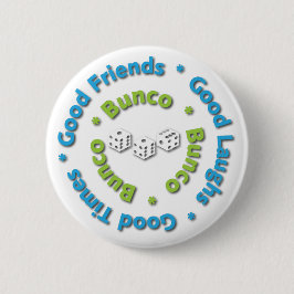 bunco gute Freunde Button