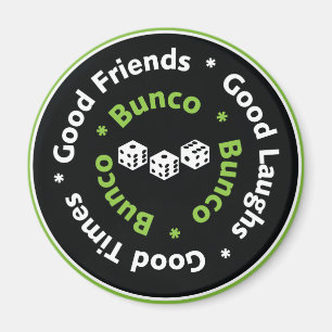 Bunco gute Freunde Magnet