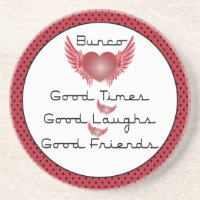 Bunco - Gute Zeiten, Lachen, Freunde - Retro Herz