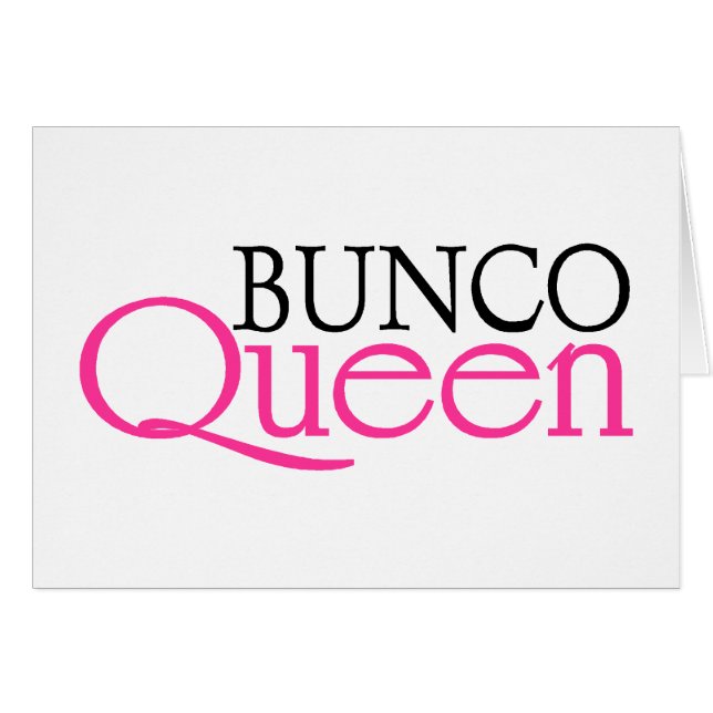Bunco Königin (Vorderseite (Horizontal))