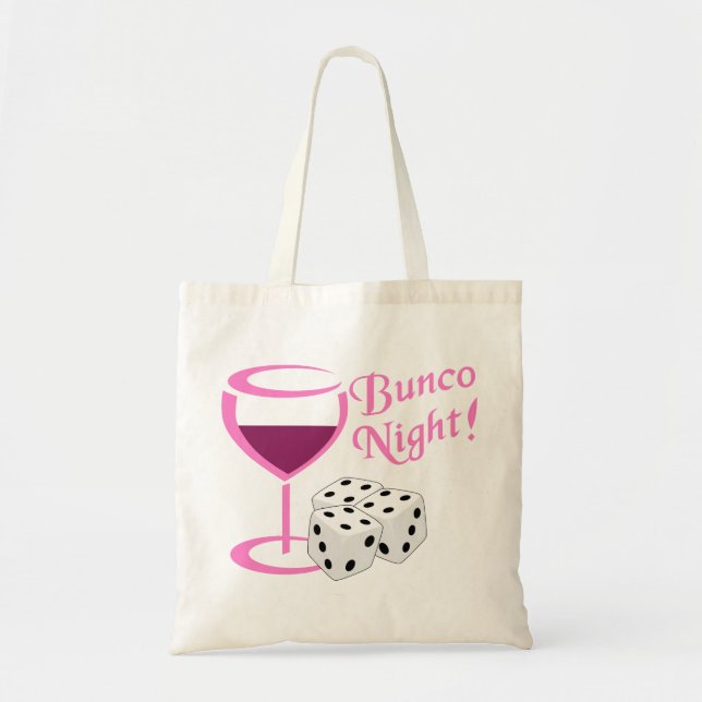 Bunco Night Tragetasche (Vorne)